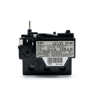 Relé de Sobrecarga Térmica TRIAC TR-ON 3 TR13D 4NR04AE 0.48-0.72A 10A, Relé de Protección de Motor con Reinicio Automático - Product Image 1