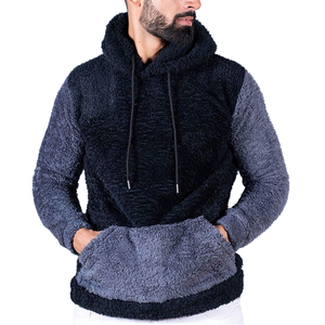 Sweat à capuche zippé pour homme, 100% coton, respirant et à séchage rapide, fabriqué au Pakistan, de haute qualité, en polaire sherpa pour la saison hivernale - Product Image 1