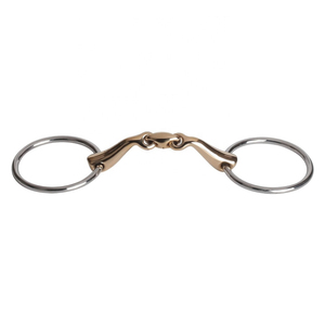 Bocado de Doble Articulación de Acero Inoxidable para Caballo, Modelo SP-70140, el Más Vendido, Marca Personalizada - Product Image 2
