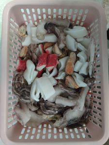 Mezcla de Mariscos <span class=keywords><strong>Congelados</strong></span> Taiseng (Calamar, Mejillón, Carne de Cangrejo y Pulpo) en Bolsa/Envase a Granel, Venta Popular - Product Image 3