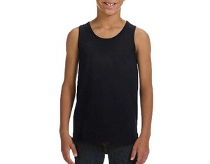 2025 Modern Trendy Premium Quality Kids Tank Top Breathable Quick Dry CottonBamboo Fiber Customizable for <b>Boys</b> - Product Image 1