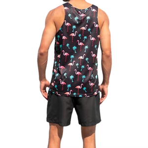 Men's Vintage Breathable Quick Dry Knitted Polyester/Cotton Gym Sleeveless Shirt Bodybuilding Fitness Muscle Tank Top O-Neck - Product Image 6