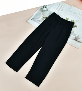 Leggings longs personnalisés pour filles et garçons, style vintage, 100% coton, anti-rides, respirants, anti-bouloches, écologiques, séchage rapide - Product Image 4