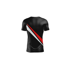 <b>Men's</b> Casual Gym Sports Workout Fitness Training High Elastic Short Sleeve Solid Pattern Sports Wear Muscle <b>Compression</b> T <b>Shirt</b> - Product Image 4