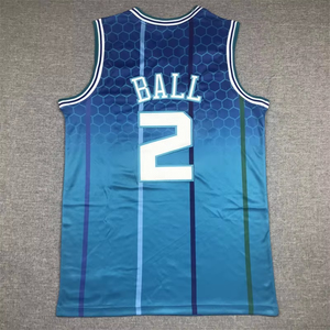 Maillot de basket-ball américain cousu de haute qualité 2026 – Édition classique de l'équipe des Hornets - Product Image 4