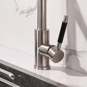 Grifo de Cocina Moderno con Rociador Extraíble de 2 Funciones, Llenador de Ollas, Arco Alto, Monomando, Acabado Pulido - Product Image 5