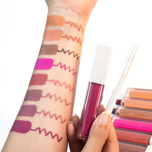 Emballage cosmétique blanc, 17 couleurs, ensemble de gloss et crayons à lèvres, marque privée, kit à lèvres mat, rouge à lèvres et crayon à lèvres - Product Image 5