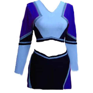 Uniforme de Animadoras Personalizado con Logotipo Impreso Digitalmente, 100% Poliéster, Manga Larga, Último Modelo, Más Popular - Product Image 5