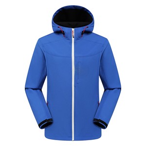 Chaqueta de viaje al por mayor, chaqueta softshell de poliéster de 300 g/m², chaqueta de golf con logotipo personalizado para minoristas estadounidenses de artículos para exteriores - Product Image 6