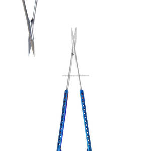 Tijeras Quirúrgicas Castroviejo de Precisión Mundial para ORL, 160 mm, Punta Micro Fina, Carburo de Tungsteno TC, Certificación CE - Product Image 3