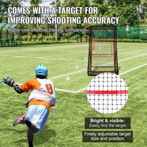 Rete di Rimbalzo per Lacrosse 4x7 Piedi, Rete da Allenamento per Pallavolo/Softball/Throwback, Ausilio per l'Allenamento di Ritorno della Palla - Product Image 2