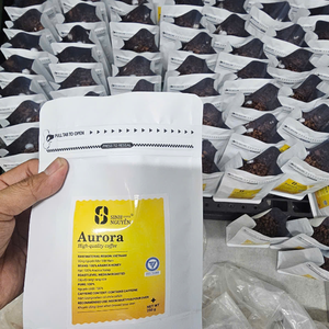 Café Premium 100% Arábica, Tueste Medio, Sabor Dulce y Afrutado, Ligeramente Ácido, en Grano, para Verter sobre V60, Suministro al por Mayor, Bolsa de 1Kg - Product Image 3