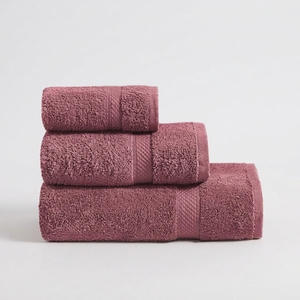 Ensemble de serviettes en coton 100% éponge, couleurs unies, rectangulaires, teintes unies, doux pour la peau, pour usage domestique - Product Image 4