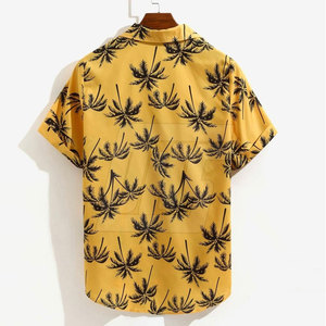 Chemise hawaïenne florale pour homme à manches courtes, boutonnée, imprimé tropical, décontractée, idéale pour la plage, les fêtes estivales, les stations balnéaires et les voyages - Product Image 2