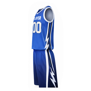Wholesale Hot <b>Sale</b> Latest Design <b>Men</b> Youth Striped Color Basketball Jerseys High Quality Basketball Wear - Product Image 2