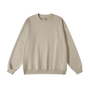 Wholesale Unisex Crewneck <b>Pullover</b> Sweatshirt <b>Men</b> Custom Thick Fleece Cotton Fabric Casual Warm Winter Hoodie Style - Product Image 1