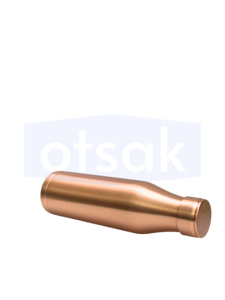 ขวดน้ำทองแดงพรีเมียม OTSAK ดีไซน์หรูหราทันสมัย ฝาปิดทองแดงแบบด้าน พกพาสะดวก ใช้ได้ทั้งในออฟฟิศ กลางแจ้ง บ้าน และแคมป์ปิ้ง ขนาด 34 ออนซ์ 1000 มล. - Product Image 2