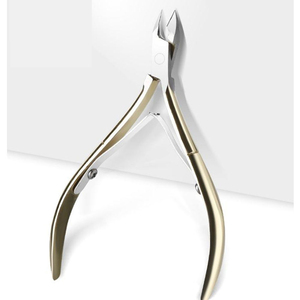 Coupe-cuticules professionnel en acier inoxydable 2026 avec double ressort pour ongles et cuticules – Pince de beauté - Product Image 3