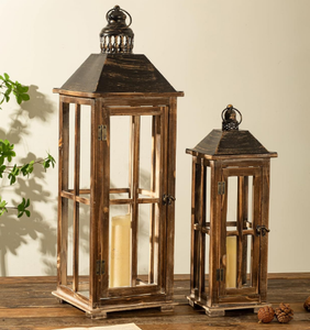 Linterna Decorativa de Madera con Diseño Único, Regalo de Luz, Decoración para el Hogar, Jardín y Bodas, de Proveedor Indio - Product Image 5
