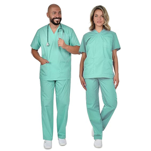 Uniformes Médicos de Alta Calidad, Uniformes de Enfermera y Doctor con Logotipo Personalizado, Conjunto de Uniformes Cómodos para Hospital, Fabricante Mayorista, MOQ Bajo - Product Image 2