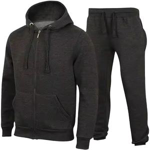 Survêtements pour hommes, respirants, mode masculine, sweats à capuche, costumes pour hommes, ensembles personnalisés avec logo, sweat-shirt, pantalon de survêtement, printemps, automne, polaire à capuche - Product Image 1