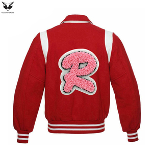 Patchwork Design Men Letterman Jacket, High Quality Cotton Fleece Fabric Customized Made New Men's Varsity Jackets - Product Image 3