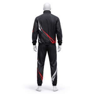 Ensemble survêtement coupe-vent léger pour homme, veste et pantalon conçus pour la course, l'entraînement, les voyages et les activités de plein air - Product Image 2