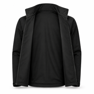 Veste Softshell Homme Respirante Coupe-Vent à Fermeture Éclair Intégrale Col Montant Poignets Ajustables pour Travail Extérieur – Fournisseur en Gros - Product Image 5
