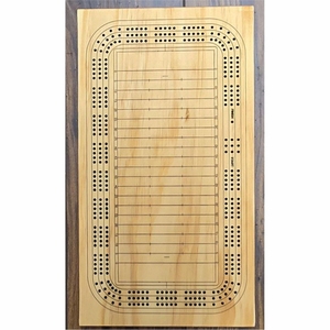 En gros, Ensemble de jeu de cribbage en bois personnalisé OEM, Jeu de société de voyage classique en bois avec boîte de rangement pour cartes et pions métalliques - Product Image 6