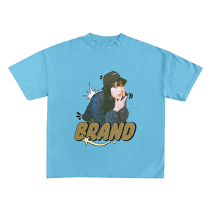เสื้อยืดโอเวอร์ไซส์พรีเมียม ผ้าฝ้าย 240 พร้อมลายกราฟิกเทวดาปีศาจสีขาว พิมพ์แบบ DTG เสื้อผ้าสตรีทแวร์สั่งทำพิเศษ ผ้า 220 กรัม มีสินค้าพร้อมส่งจำนวนมาก - Product Image 2