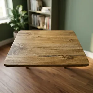 <b>Solid</b> Mango <b>Wood</b> Panel with Rounded Edges Handcrafted Tabletop Board for Dining Table <b>Desk</b> Home Furniture - Product Image 4