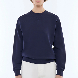 Oversized Drop Shoulder Pullover <b>Sweatshirt</b> Men High Quality Custom logo Fleece Cotton Oversized Crewneck <b>Sweatshirts</b> - Product Image 1