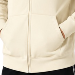 Custom Men <b>Zip</b> Up Hoodie Premium Fleece <b>Full</b> Zipper <b>Sweatshirt</b> With Drawstring Hood Kangaroo Pockets For Casual Sports - Product Image 3