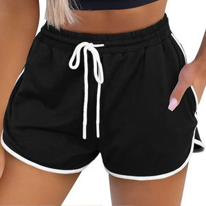 Shorts Deportivos de Cintura Alta para Mujer, Transpirables, Ajustados, con Forro de Peluche, Cintura Elástica, Suministro de Fábrica, Venta al Por Mayor - Product Image 4