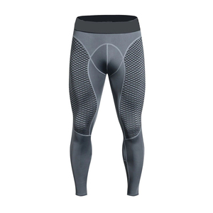 Leggings Deportivos de Cintura Alta Elástica Personalizados para Hombre, Antibacterianos, Transpirables y de Secado Rápido - Product Image 4