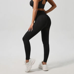 Conjunto de Yoga de 2 Piezas sin Costuras, Ropa Deportiva de Manga Larga para Gimnasio, Leggings para Mujer, Conjuntos Deportivos para Mujer - Product Image 6