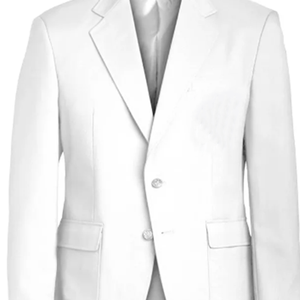 ZPB Blazer unisexe personnalisé avec logo, coupe ajustée, col en V, en coton, pour homme et femme, costume d'affaires, couleur personnalisée, tenue formelle - Product Image 6