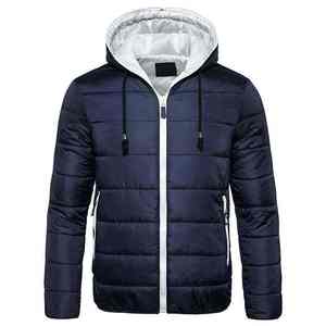 Custom Men Clothing Good Quality Men's <b>Packable</b> Puffer <b>Jacket</b> Hooded Winter Snow <b>Jacket</b> Made in Pakistan with embroidery patch - Product Image 6