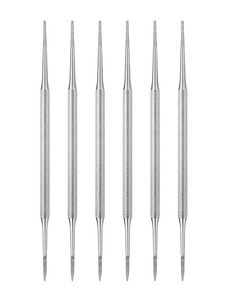 Lime à ongles professionnelle double face en acier inoxydable pour ongles incarnés, mini lime à ongles à motif diamant pour le soin des ongles, nouveau design - Product Image 1
