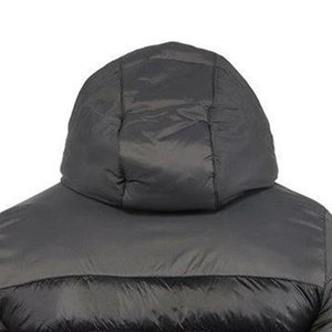 Nouvelles vestes doudounes à capuche gris clair pour hommes, design personnalisé, haute qualité, fermeture éclair tendance, vente en gros - Product Image 3