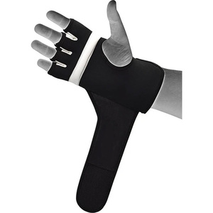 Guantes Interiores de Boxeo Personalizados Estilo Bishop, Marca Privada OEM, Transpirables, Medios Dedos, Soporte para Muñeca, MMA, Muay Thai - Product Image 5