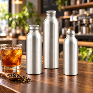 Botellas de Aluminio para Bebidas de 250ml, 330ml y 500ml, Envases Metálicos Impresos Personalizados para Bebidas Listas para Beber - Product Image 3