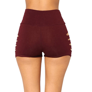 Shorts Deportivos para Gimnasio con Estampado Atlético, Cintura Elástica, Transpirables, de Algodón, para Mujer, Precio Económico - Product Image 2