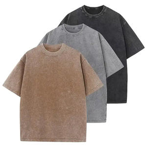 Camiseta de Alta Calidad, Corte Cuadrado, Informal, Holgada, 100% Algodón, Secado Rápido, Ligera, Personalizable para Hombre - Product Image 3