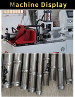 Machine de formage d'extrémités de tubes STM TM30 Machine d'extenseur de tubes en acier Machines de formage d'extrémités de tubes