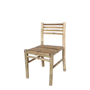Natural Bamboo Dining <b>Chair</b> Handmade Bamboo <b>Chair</b> Eco Friendly Bamboo Furniture for Dining Room Kitchen Cafe Restaurant - Product Image 5