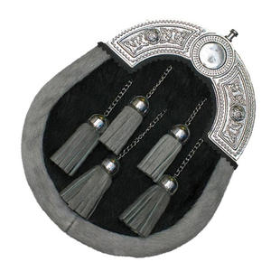 Sporran de piel escocesa auténtica para hombre, hecho a mano con cuero, para eventos culturales, bodas y trajes de kilt, bolsas para sporran. - Product Image 2