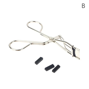 Recourbe-cils professionnel en acier inoxydable, mini recourbe-cils pour cils partiaux, pince à recourber les cils de haute qualité - Product Image 1