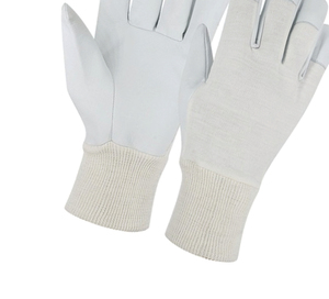 Gants de sécurité HOLY SIGNS INTERNATIONAL certifiés EN420 HSI-0018 en cuir grainé durable avec poignet élastique, résistants au feu - Product Image 5
