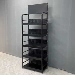 Customized Durable Supermarket Shop <b>Rack</b> Store Display Shelf Metal <b>Rack</b> Grocery Store Shelving - Product Image 3